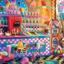 Springbok Ice Cream Shop 400 Piece Jigsaw Puzzle for Families