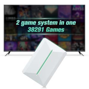 Retro Game Console Hdd 500GB, Plug and Play Video Game Console with Built in 38291 Game, Emulator Console Compatible with 50 Game Emulators, Playnite&Retrobat 2 Game Syatem in 1, Portable Game hdd