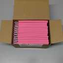 TahoeBay Slim Can Cooler Sleeves (12-Pack) Skinny Tall Cans 12 Oz Bulk Thin Seltzer Fit Sublimation Blanks for Vinyl Plain Blank Foam Beer Bottles Black White Assorted Solid Set (Neon Pink)