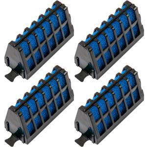 Large Filter Cartridges Compatible with Aqueon Quietflow Internal Power Filters AT30 and AT40, Fish Tank Filter Cartridge Replacement for Aquarium Freshwater Saltwater Fish Turtle, 4 Pack