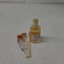 MIZZEO Reed Diffuser Set, Warm Cinnamon 6.76 fl oz Highly Scented Room Diffuser Home Fragrance Essential Oil Reed Flower Diffuser, House Bedroom Office Decor & Gifts