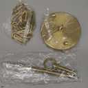 31.5"Large Boho Rattan Farmhouse Chandeliers for Dining Room,8-Light Rattan Hand-Woven Rustic Drum Chandelier Pendant Light Fixture for Kitchen Island Bedroom Living Room Entryway Foyer(Brown)