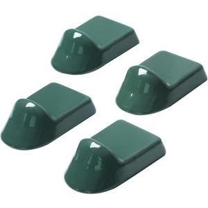 Ceramic Grill Feet Shoes Set of 4 Accessories Parts Raise the Primo,Big Green Egg,KamadoJoe Charcoal Grill Used For BBQ Grill Table Outdoor and Garden