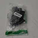 KIWI RATA Women's Brazilian Bikini Bottom Sexy Strappy Swimsuit Ruched Thong Swimwear Bathing Suit Micro Bikinis (Black) Small