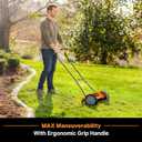 LawnMaster LMRM1602 Push Reel Lawn Mower 16-Inch 5-Blade