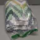 Melodieux Chevron Grommet Top Window Curtains for Living Room, 52 by 96 Inch, Coffee (1 Panel)