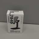 OCYCLONE Phone Stand, Adjustable Height and Angle Foldable Cell Phone Stand Holder for Desk, Taller iPhone Stand Compatible with 4.7"-13" Smartphones iPad Tablet, Black