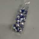 Klikel Christmas Acrylic Blue and Silver Garland 10 Feet Long