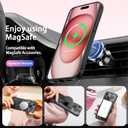 SEXYMOM Magnetic for iPhone 14 Case - Wireless Charging Compatible,Military Drop Tested Cover,Cute Floral Design for Women and Girls,Slim Fit Translucent Matte Phone Case - Flower Garden