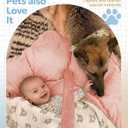 Mallify 5-in-1 Thick Plush Baby Play Gym Mat, Tummy Time Mat with 6 Sensory Toys, Baby Play Mat, Convertible Baby Gym for Stage-Based Development from Babies to Toddlers, Baby Essentials Gift, Pink