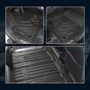 Fit for 2021-2024 2025 2026 T-oyota Sienna 7 Passanger Floor Mat 3 Rows Liner, All-Weather 3D Custom Interior Car Mats Compatible for Toyota 2021 2022-2024 2025 2026 Sienna Accessories7 Passenger
