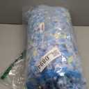 Shredded Memory Foam Filling 5lbs for Bean Bag Filler, Without Added Gel Particles, Premium Soft Refill and Great for Stuffing, Multi Color and Shape