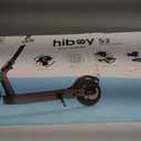 Hiboy S2 Electric Scooter - 8.5" Solid Tires - Up to 17 Miles Long-Range | 19 MPH Portable Folding Commuting Scooter for Adults with Double Braking System and App (Dark Black)