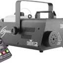 CHAUVET DJ Hurricane 1600 Compact High-Output Fog Machine w/Timer Remote & Automatic Shut-Off, BLACK