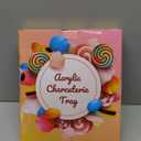 11" Acrylic Letter Charcuterie Box, Reusable Fillable Alphabet Number Shaped Form Tray for Birthday Anniversaries, Party Decorative Serving Plates Display Candy Cake (J)