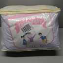 8pk White Spandex Tablecloths for 8ft Rectangle Tables, Wrinkle Free Wavy Table Skirt Stretchy 8 Foot Fitted Table Cloth Covers for Weddings Birthday Party Events Banquette Baby Shower