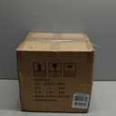 iSPECLE Freezer Organizer Bins - Fit 10 to 20 Cu.FT Deep Freezer, 4 Pack Large Expandable Stackable Chest Freezer Organizer Bins Sort Frozen Food and Easily Get without Digging in the Freezer, Black