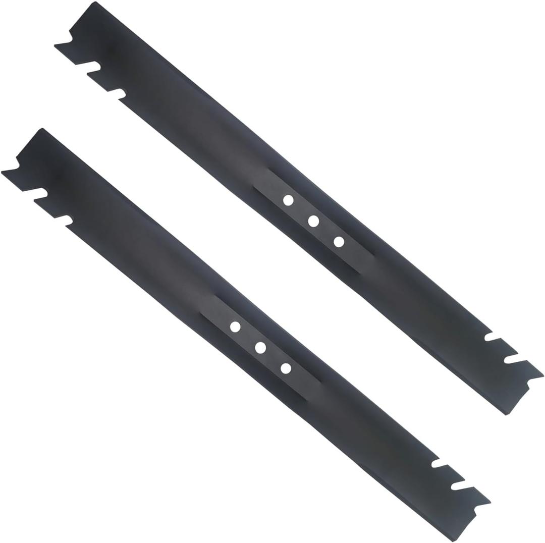 KEDAKEJI 131-4547-03 Mulching Blades Compatible with Toro 22'' Recycler 2PCS Toro Walk-Behind Lawn Mower for Toro 22" Deck 20016 20017 20332 20071 20330C 20065 Recycler Mower OE#108-9764-03