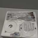 Fanbulous 52 Inch Ceiling Fans with Lights and Remote, 3 Blades Flush Mount Low Profile Ceiling fan, Efficient 3475 CFM, Safe ABS, Timer, Quiet 35dB, 3CCT, Reversible for Bedroom Living Room, Walnut