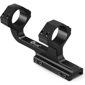 CVLIFE Cantilever Scope Mounts, 1.93" High Profile Scope Mount Offset Dual Ring Scope Mount, Lightweight Aluminum (30 mm)