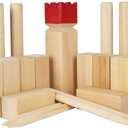 Juegoal Kubb Game Set Backyard Game Set Outdoor Tossing Game Set with Carrying Bag