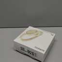 RORSOU B8 Bluetooth Headphones Over Ear, 6 EQ Music Modes and 50H Playtime Deep Bass Wireless Headphones with Mic, Lightweight Folding HiFi Stereo Headset for iPad/Travel/Tablet/PC/Home Beige White