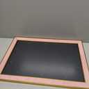 Suede 11x15 Frame - Single Frame, Christmas Elegant Pink 11 x 15 Poster Frame with Mat for 8.5 by 11, 11x15 Picture Frames for Artwork, Puzzles, Photos and Movie Posters