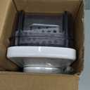 KEOUKE 8-in-1 Vertical Vegetable Chopper Mandoline Slicer with Container White - Safe Tap Out Dicer with Hand Guard for Kitchen Easy Food Prep, Onion Potato Veggie Fruit