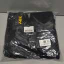 TBMPOY Women's Fleece Lined Jogger Pants Water Resistant Cargo Winter Hiking Sweatpants High Waisted Pockets Thermal Warm (Black, L)