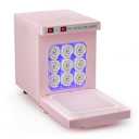 Hot Towel Warmer for Spa, Thermostatic Towel Heater, 2-in-1 Professional Mini Towel Warmer, Beauty Salon and Spa Towel Warmers for Facial.(5L-Pink)