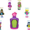 Monster High Potions Mini Dolls and Accessories, Surprise 3-inch Character Figures in Display Bottle with Water Reveal & Charms (Characters May Vary)