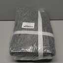 Storage Basket with Lid, Woven Blanket Storage for Living Room, Cute Cotton Rope Bin with Lid, Round Wicker Laundry Basket with Cover, Decorative Kid Dog Toy Box, Nursery Organizer, 15"x13" (Black)