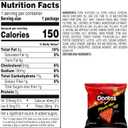 Doritos Flavored Tortilla Chips, Flamin' Hot Nacho, 1 Ounce (Pack of 40) (EXP 08/11/26)
