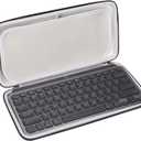 FBLFOBELI EVA Hard Storage Case for Logitech MX Keys Mini Minimalist Wireless Illuminated Keyboard, Travel Carrying Bag