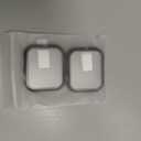 [2 Pack] Roity 44mm Case Built in Tempered Glass Screen Protector Compatible for Apple Watch SE3 SE2 SE Series 6 Series 5 Series 4 44mm, Ultra-Thin Shockproof Hard PC Full Protective Cover for iWatch, Black