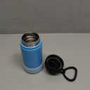 koodee 12 oz Water Bottle Stainless Steel Vacuum Insulated Wide Mouth Water Flask with Leakproof Spout Lid (Sky Blue)