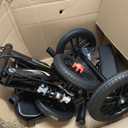 All Terrain Steerable Knee Scooter Crutch AlternativeDeluxe Medical Scooter Double Handbrake,for Adults Injured Ankle & Foot Recovery Scooter in Black