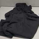 Fruit of the Loom Eversoft Fleece Elastic Bottom Sweatpants with Pockets, Relaxed Fit, Moisture Wicking, Breathable (Black, XL)