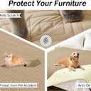 Hyha Waterproof Reversible Dog Blanket, Pet Blanket for Sofa Couch | Waterproof Protection, Soft Fabric, Reversible Design, Washable, Sofa Protection from Pet Hair & Messes (40x50 Inch)
