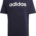 adidas Men's Essentials Single Jersey Linear Embroidered Logo T (Large)