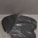 Kayak Seat Cushion, Thicken Anti Slip Waterproof Gel Kayak Seat, Portable Canoe Rowing Rubber Dinghy Pad for Stadium Sit in Kayak Inflatable Fishing Kayak Canoe Kayak Accessories (2pcs/Black)