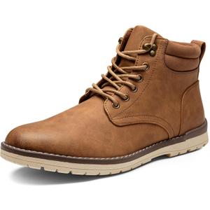Vostey Men's Hiking Boots Waterproof Casual Chukka Boots for Men (10, Bmy670b-yellow Brown)