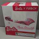 Barbie & FUNBOY Kids Sleepover Travel Bed & Air Mattress. Perfect for Sleepovers. Includes Carrying Storage Bag, Twin