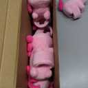 Deekin 9 Inch Axolotl Stuffed Slap Bracelets Bulk Pink Plush Wrist Snap Band Cute Soft Stuffed Animals Jungle Themed Bracelets for Birthday Christmas Item Pet Adoption Party Favors