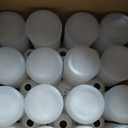 Zubebe 24 Pack 32 oz Plastic Spray Bottle Bulk Empty Leakproof Heavy Duty Spray Bottles for Cleaning Supplies Mist Bottles with Label and Adjustable Nozzle for Plant (Blue, Clear Scale)