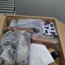 YFO Home Office Desk Chair Office Rubber Casters Ergonomic Computer Chair with Lumbar Support Adjustable Height Rolling Swivel Executive Task Armrests Chair Brown Leather (Mid Back)