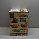 Ninja Crispi 5-in-1 Portable Glass Air Fryer, 4-QT, 2.5-QT & 6-Cup Glass Containers with Crisper Plates & Storage Lids, Microwave, Freezer & Dishwasher Safe, British Racing Green, FN103BF