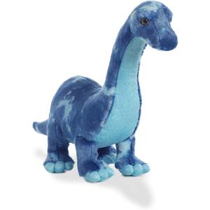 Aurora Ferocious Dinos & Dragons Brachiosaurus Stuffed Animal - Prehistoric Fun - Cuddly Companions - Blue 18.5 Inches