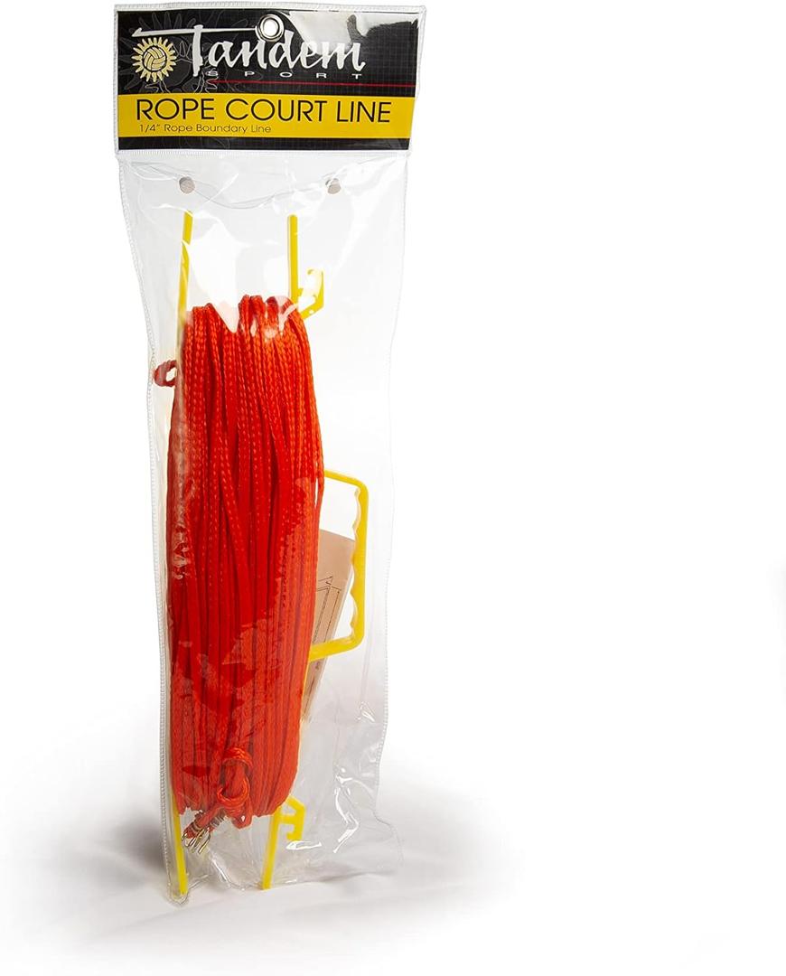 Tandem Sport Short Court Rope Ct. Lines (Orange)