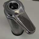 Secura 17oz Automatic Liquid Soap Dispenser, Touchless Battery Operated Hand Soap Dispenser with Adjustable Soap Dispensing Volume Control Dial, Personal Care Dispenser for Household Use (Chrome) (500ml)